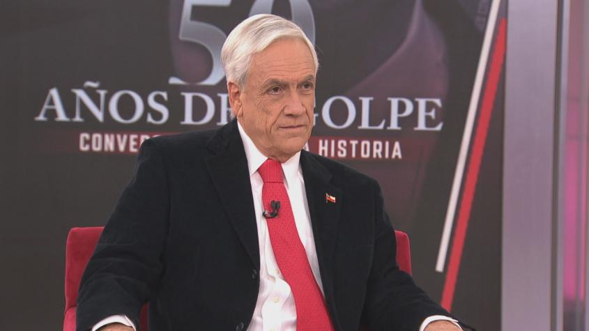 Las reflexiones de Sebastián Piñera a 50 años del Golpe de Estado