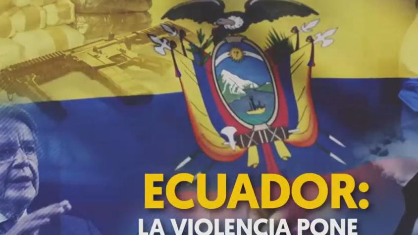Violencia pone en jaque elecciones presidenciales en Ecuador