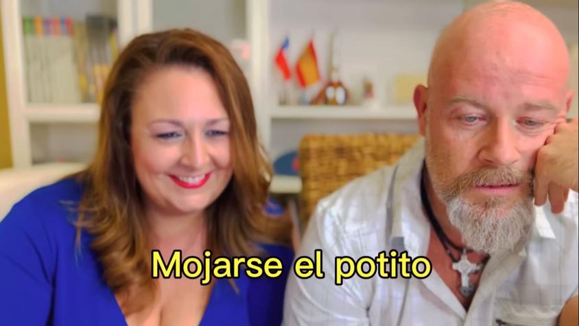 "Apretar cachete": YouTubers españoles estallan de risa reaccionando a frases típicas chilenas