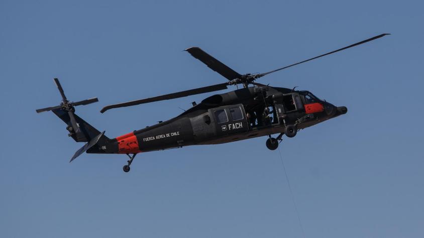 FACH confirma fallecimiento de cinco tripulantes que iban dentro de helicóptero que capotó en la Región de Los Lagos