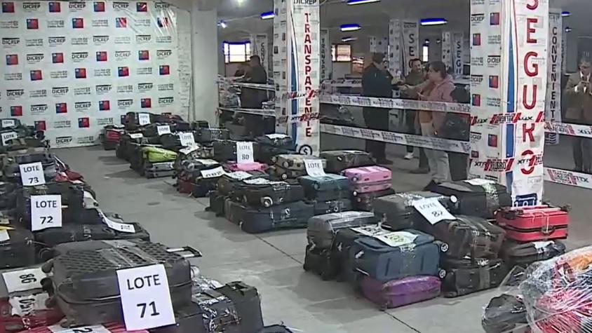 Más de 600 bultos y autos serán subastados: Así será el remate de maletas perdidas en el aeropuerto