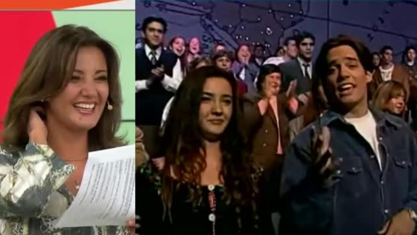 La primera aparición en TV de Priscilla Vargas fue junto a Cristián de la Fuente 