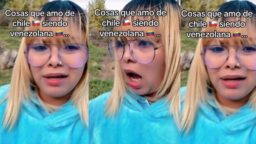 “Puedo salir en pijama pa’ la tienda”: Venezolana se hace viral con las cosas que ama de Chile 