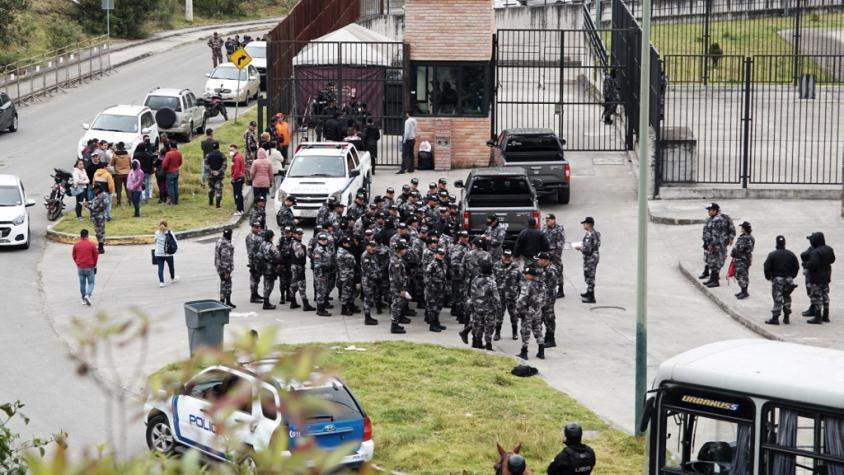 Ecuador extiende por 30 días estado de excepción para sus convulsas cárceles