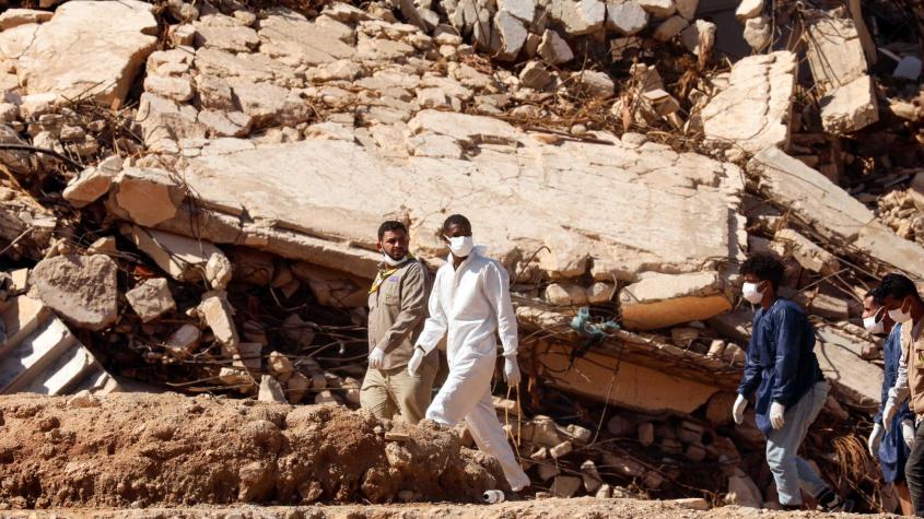 Se apagan las esperanzas de encontrar sobrevivientes en Libia tras inundaciones