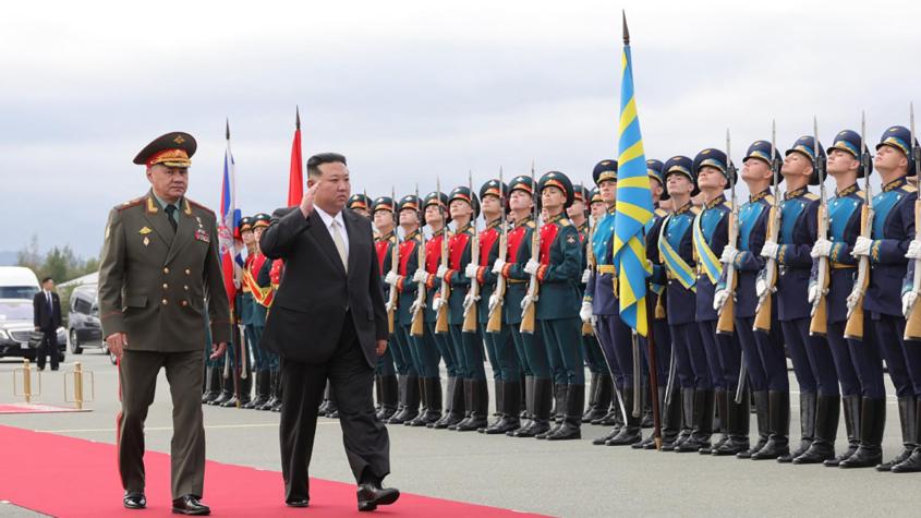 Ministro ruso de Defensa recibe a Kim Jong Un en Vladivostok