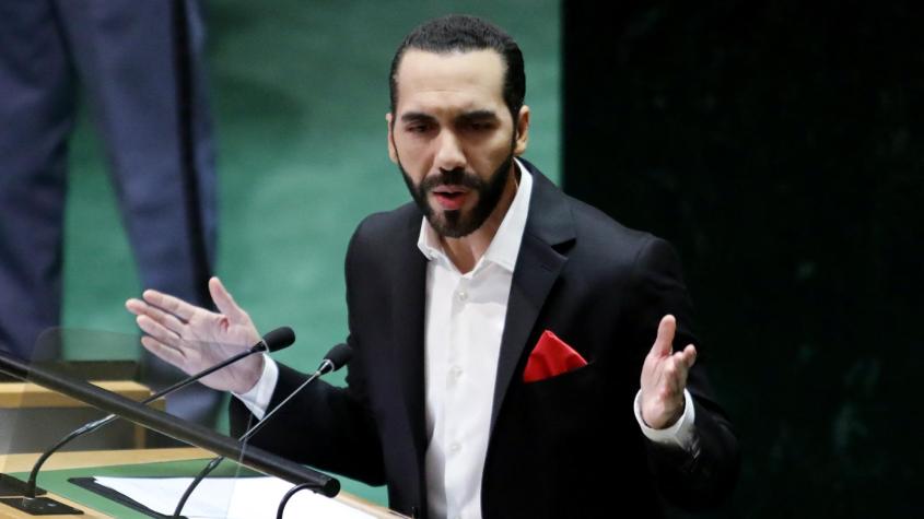 Bukele afirma ante la ONU que El Salvador es un "referente" en el combate a las pandillas