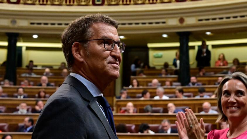 Parlamento español rechaza investir al líder de la derecha como presidente del gobierno