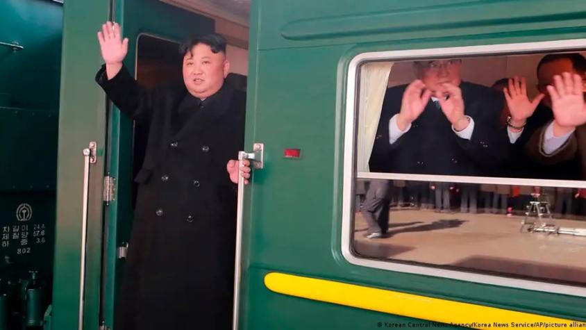 Kim Jong-un llega a Rusia para reunirse con Vladimir Putin