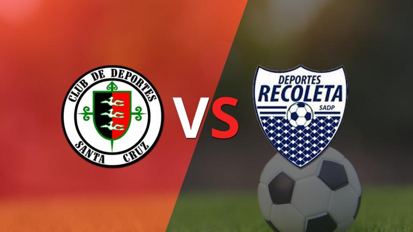 Recoleta logró sacar el empate a 1 gol en casa de Dep. Santa Cruz | T13