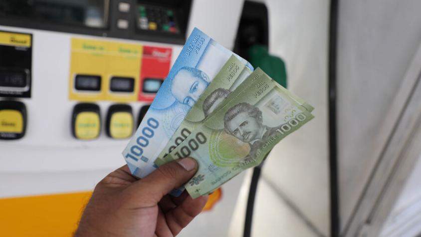 Fuerte alza en las bencinas: ¿Cuántos pesos subirán los combustibles este jueves?