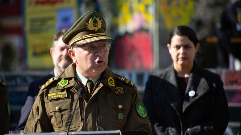 "Estoy indignado y dolido": General Yáñez durante funeral de carabineros fallecidos tras persecución en Calle Larga