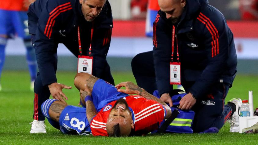 Requiere cirugía: La Roja emite comunicado por lesión de Arturo Vidal