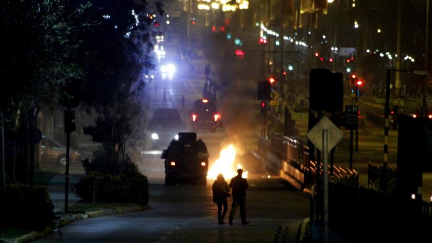 Manifestaciones 11 de septiembre: 25 detenidos y 5 funcionarios heridos en Santiago