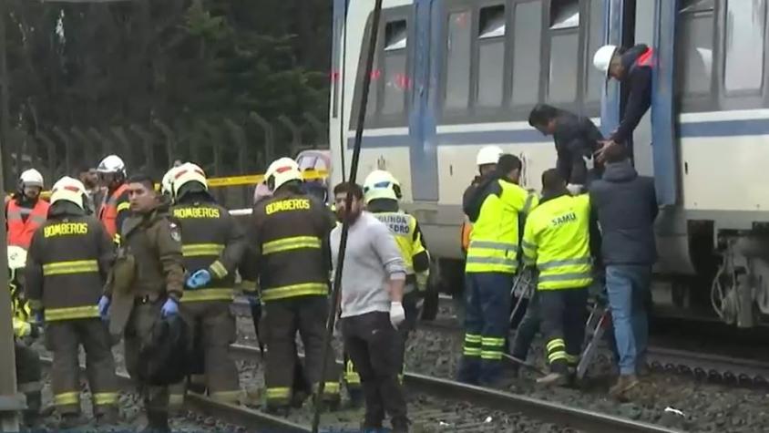 Colisión entre BioTren y bus dejó siete muertos: Es el accidente ferroviario más grave desde 2016