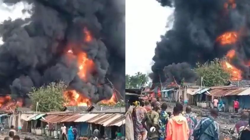 Al menos 34 muertos en explosión de depósito de combustibles ilegales en Benín