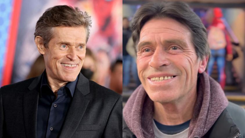 "Duende Verde Chileno": Hombre la rompe en redes sociales por su parecido con Willem Dafoe