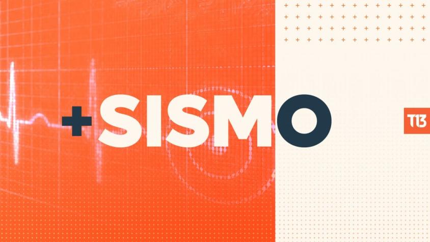 Sismo se registra en la zona central: Se percibió en la Región Metropolitana