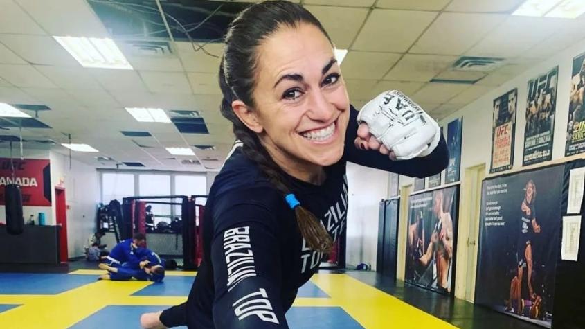  Peleadora de la UFC se enteró que está embarazada días antes de combatir