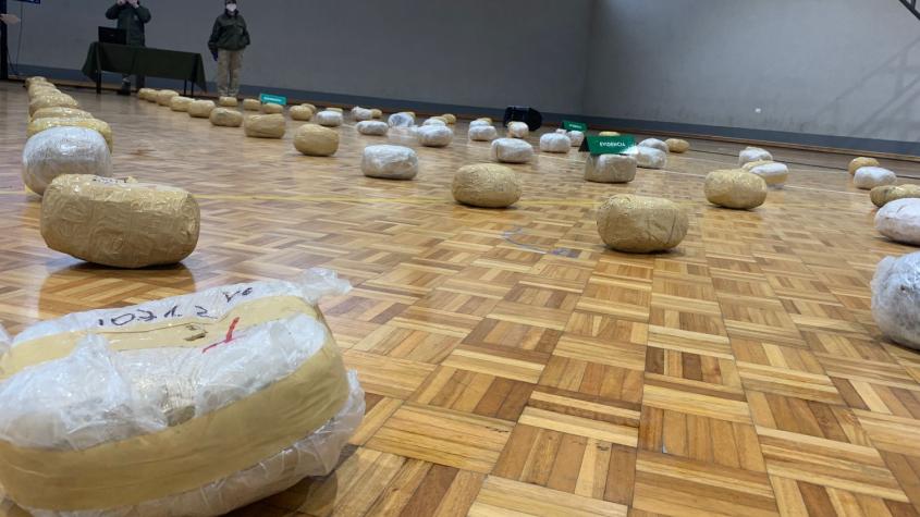 Operación Leyenda: Decomisan 249 kilos de droga en Concepción