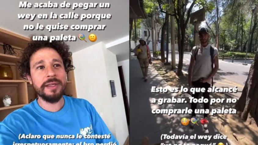 Luisito Comunica fue golpeado en la calle tras insólito incidente con un vendedor: "Todavía me duele"