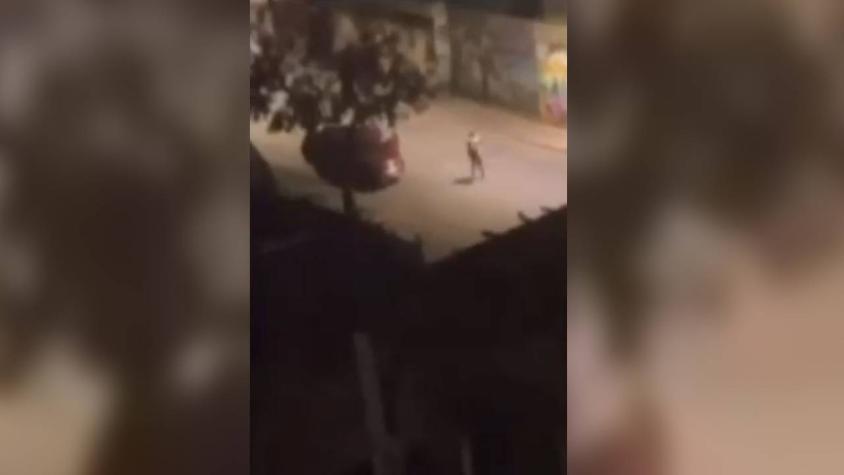 Hombre fue baleado en Santiago: vecinos relacionan el hecho a deuda con prestamista