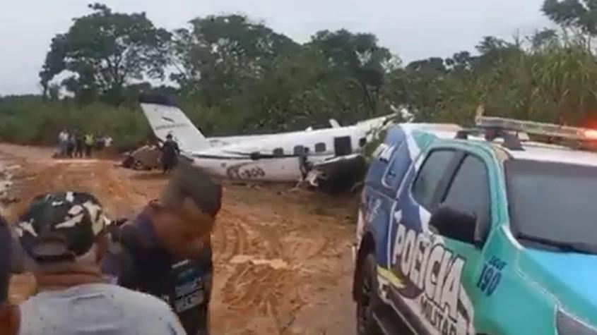Accidente aéreo en Brasil: Avión cae en la Amazonía y deja 14 muertos 