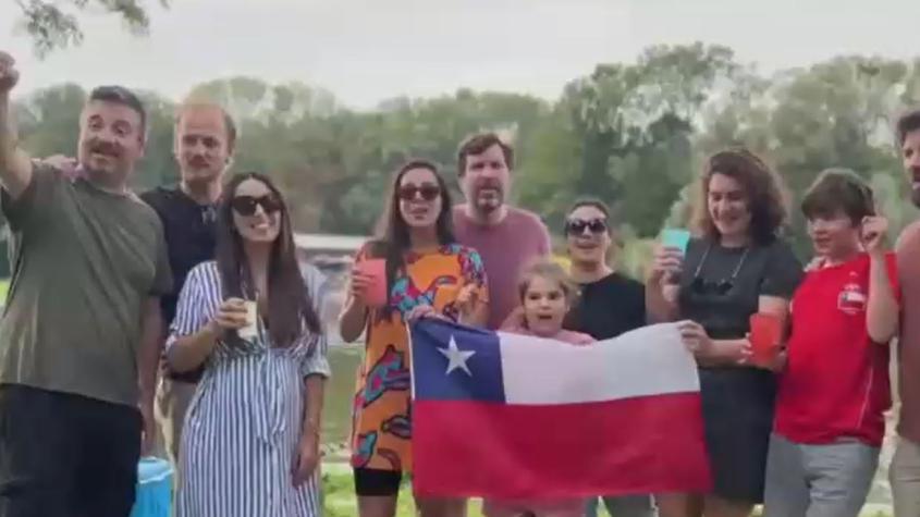Chilenos por el mundo festejan a lo grande estas Fiestas Patrias 