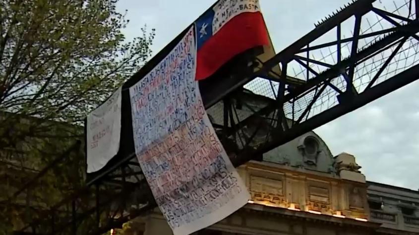 Protesta sobre señal de tránsito genera desvío parcial en la Alameda