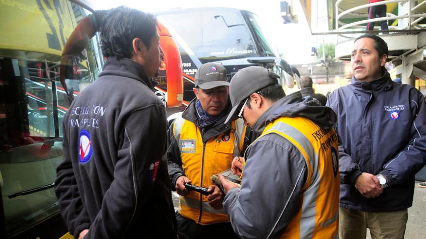 Fiscalización en Fiestas Patrias: Encuentran bus con medidor de velocidad desconectado