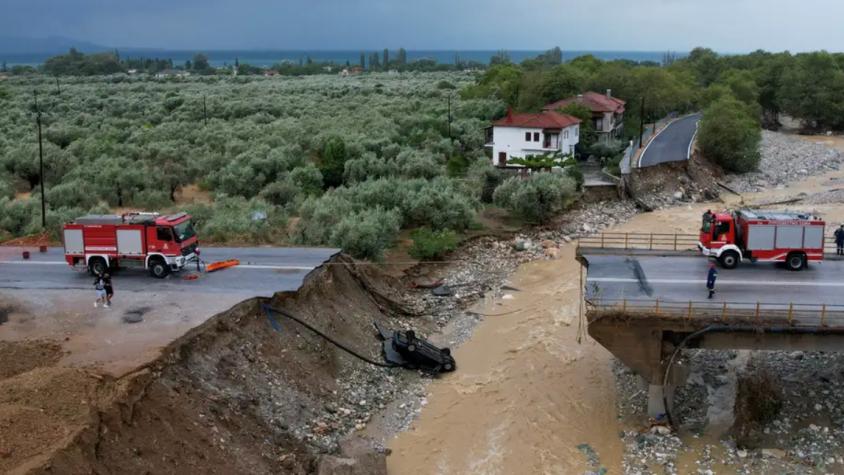 Grecia: "inédito" fenómeno meteorológico deja cuatro muertos