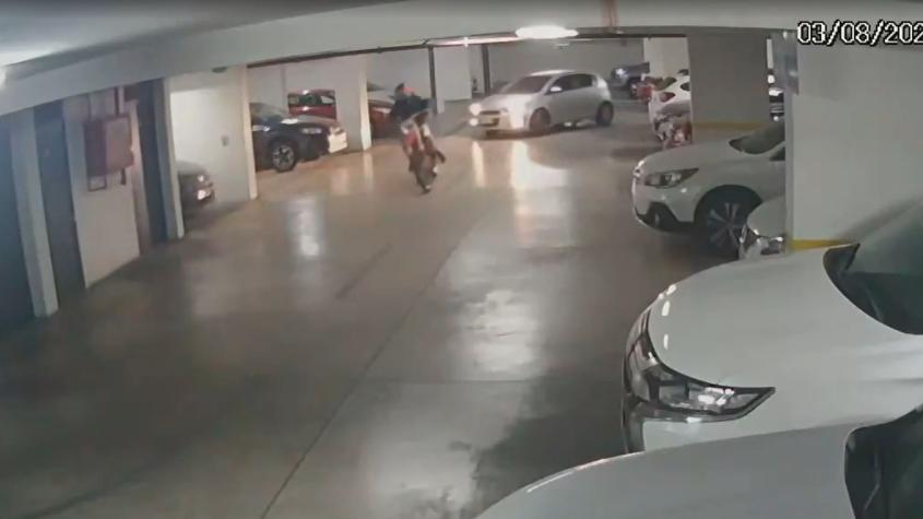 "Intrusazo": El nuevo tipo de robo de motos en subterráneos de edificios 