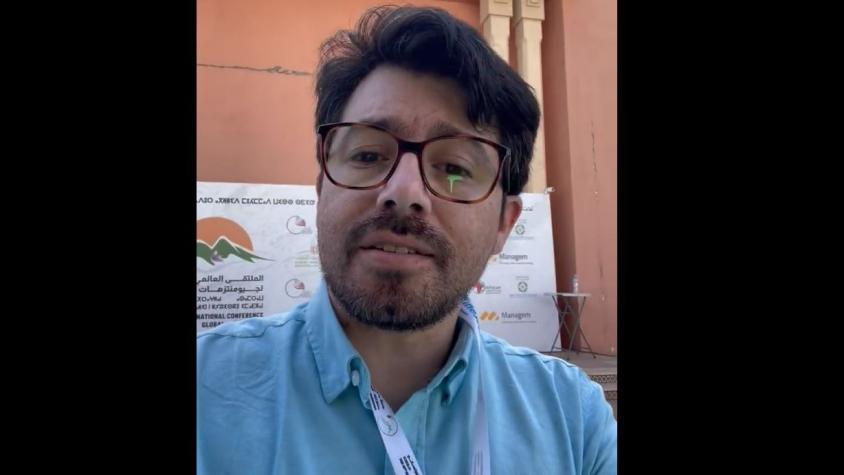 Geofísico chileno que vivió terremoto en Marruecos: "Lo que se sintió es algo muy parecido a lo que se podría sentir por un sismo en la falla de San Ramón"