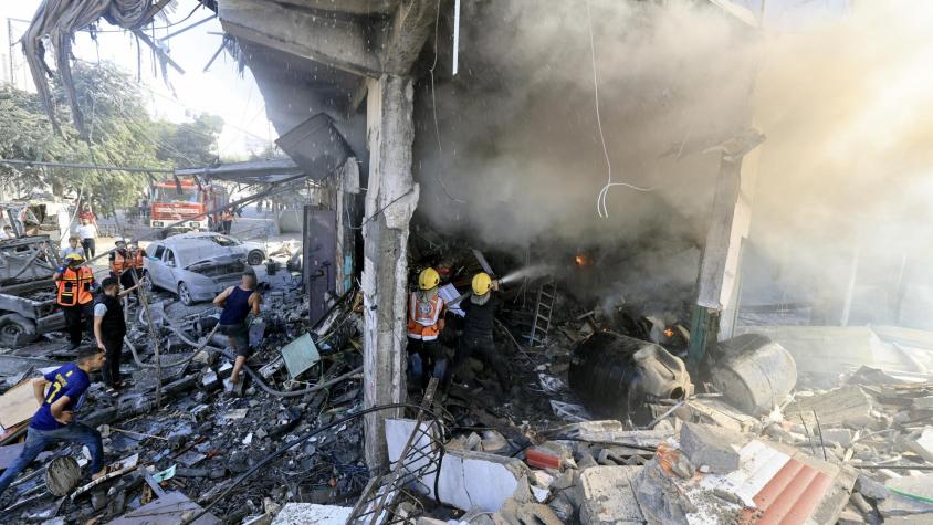 Hamás asegura que al menos 3 mil personas murieron en Gaza por bombardeos israelíes 
