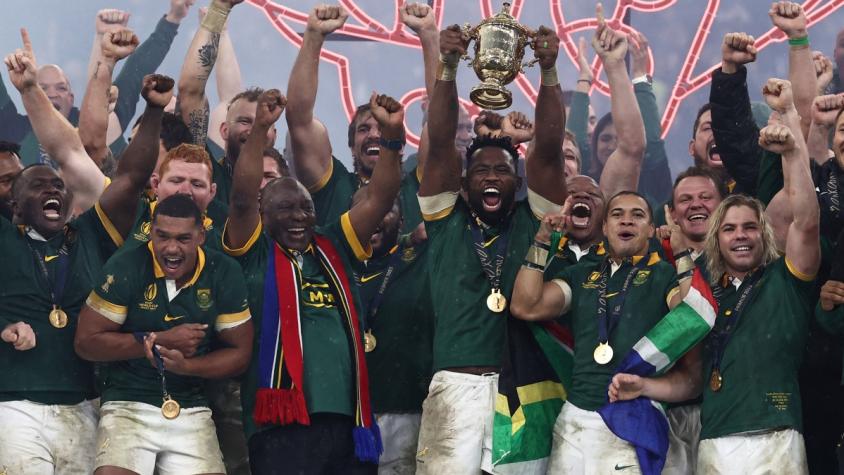 Sudáfrica derrota a los All Blacks en un cerrado partido y gana su cuarto Mundial de Rugby