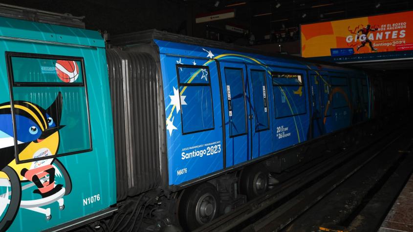 Santiago activa su modo Panamericanos: Metro tiene funcionamiento parcial en Línea 6 este viernes