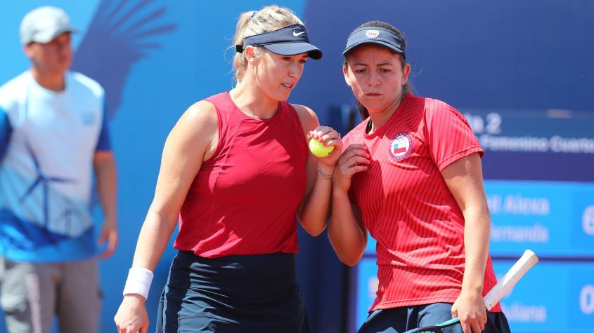EN VIVO Chile vs Brasil: Alexa Guarachi y Fernanda Labraña buscan ir a la final del dobles de tenis femenino