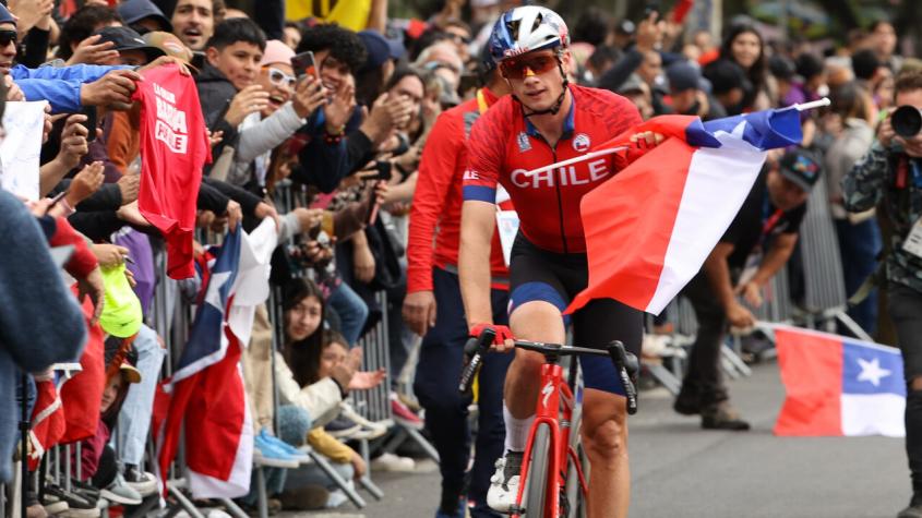 "Me faltó experiencia": Martín Vidaurre acusa encerrona en ciclismo ruta de Santiago 2023