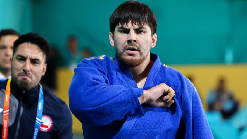 Francisco Solís le entrega a Chile medalla de plata en el judo de Santiago 2023