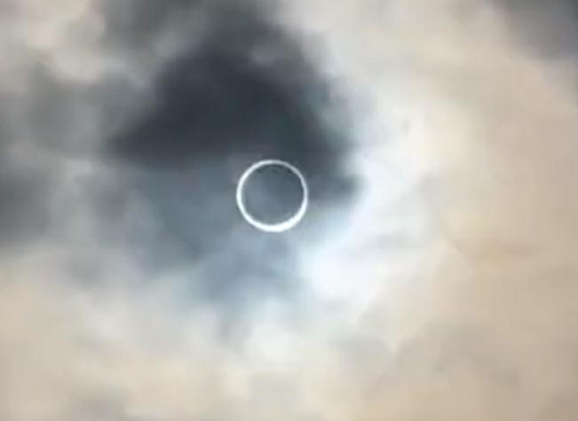 Anillo de fuego: Las increíbles imágenes que dejó el eclipse solar anular
