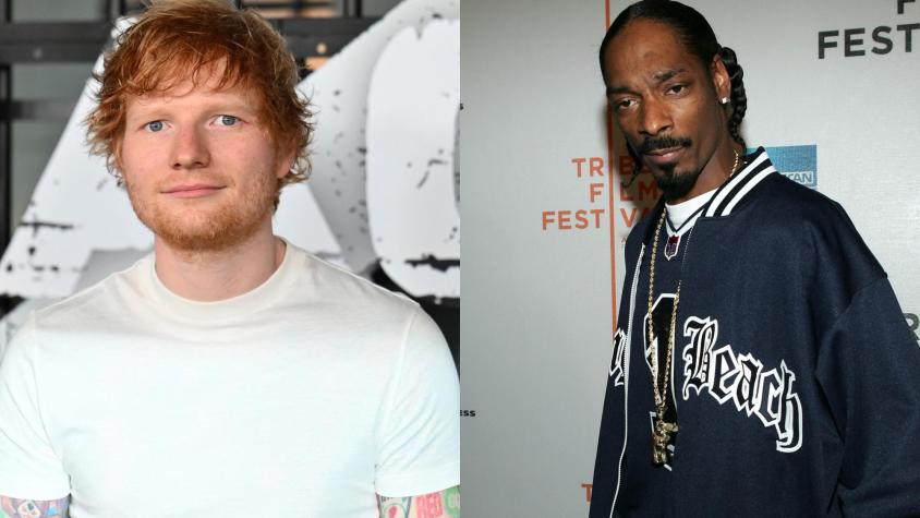 Ed Sheeran revela que “se quedó ciego” de fumar tanta marihuana con Snoop Dogg