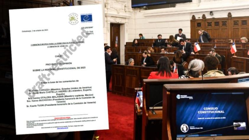 Comisión de Venecia: las conclusiones del borrador de “acceso restringido” sobre el proceso constitucional chileno