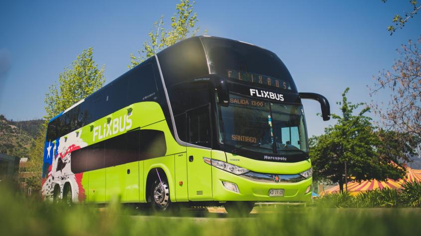 Flixbus: Los precios de la nueva línea de buses low cost que llega a Chile