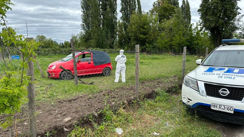 Encuentran cadáver de hombre dentro de auto en Longaví: Hay un detenido por el caso