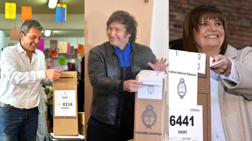 Elecciones presidenciales en Argentina: se cierran las mesas con récord de baja participación (74%)
