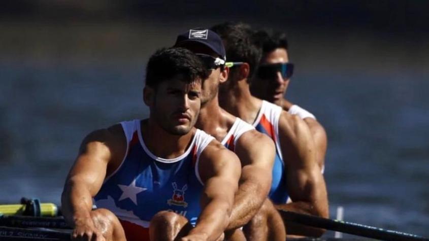 ¡Otra plata para Chile! Equipo de remo masculino se queda con el segundo lugar