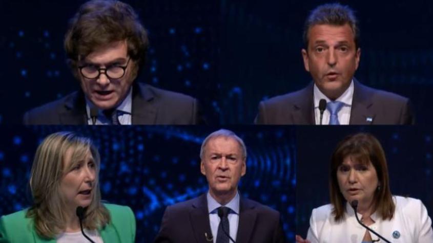 Sigue EN VIVO el segundo debate presidencial de Argentina
