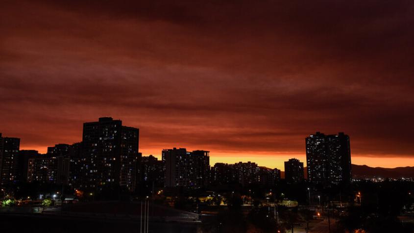 “Parece de otro mundo”: Deportistas extranjeros alucinan con los atardeceres en Santiago