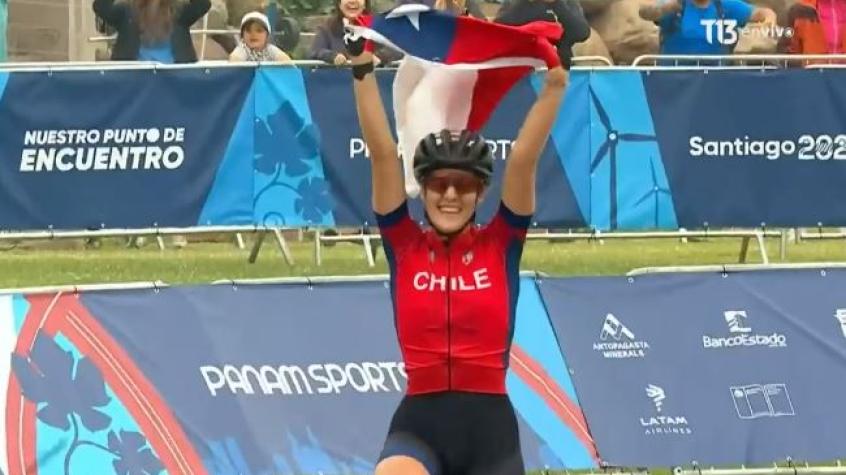 ¡Segunda medalla para Chile! Catalina Vidaurre se queda con la plata en Mountain Bike