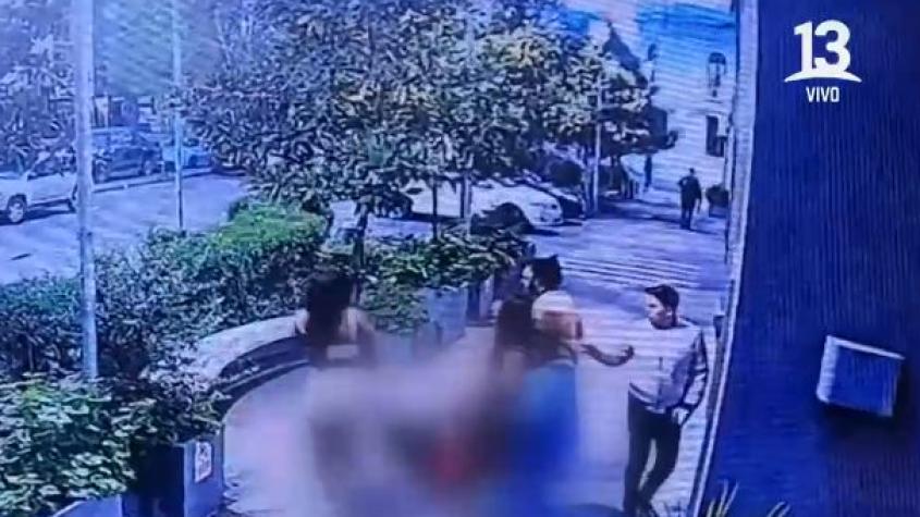 Homicidio en edificio de Santiago: Revelan nuevo video de cámaras de seguridad